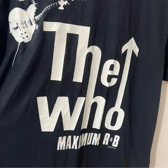 【1989】 The who THE KIDS ARE ALRIGHT TOUR 1989 Vintage The Who The Kids Are Alright Tour Tshirt